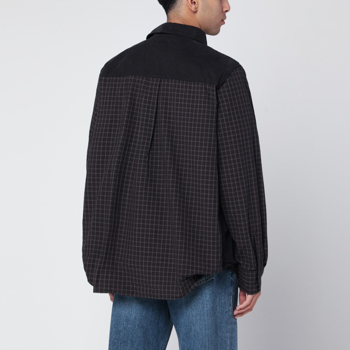 Our Legacy Our Legacy Black lumberjack-style check shirt