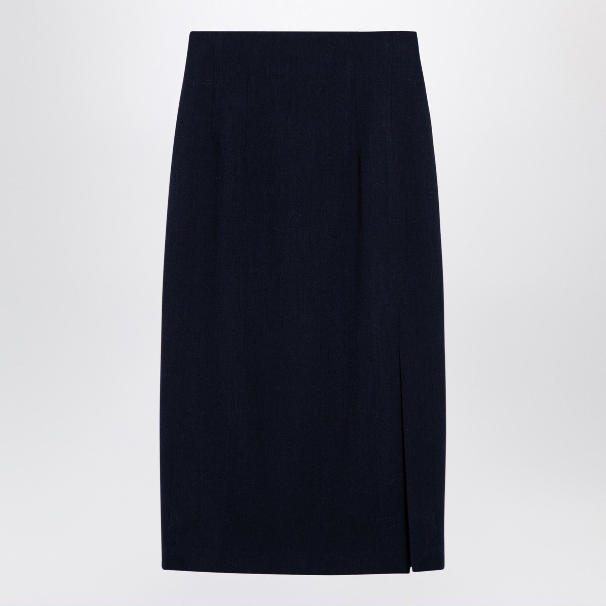 Margaux Lönnberg Margaux Lönnberg Navy blue wool-blend Marlo skirt