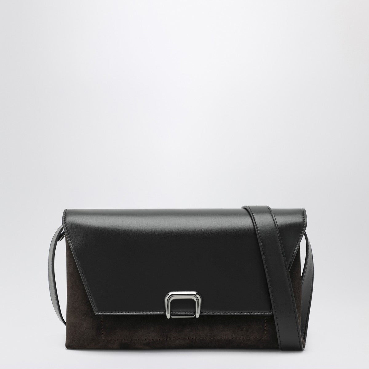 Brunello Cucinelli Brunello Cucinelli Sartorial brown suede and calf leather bag