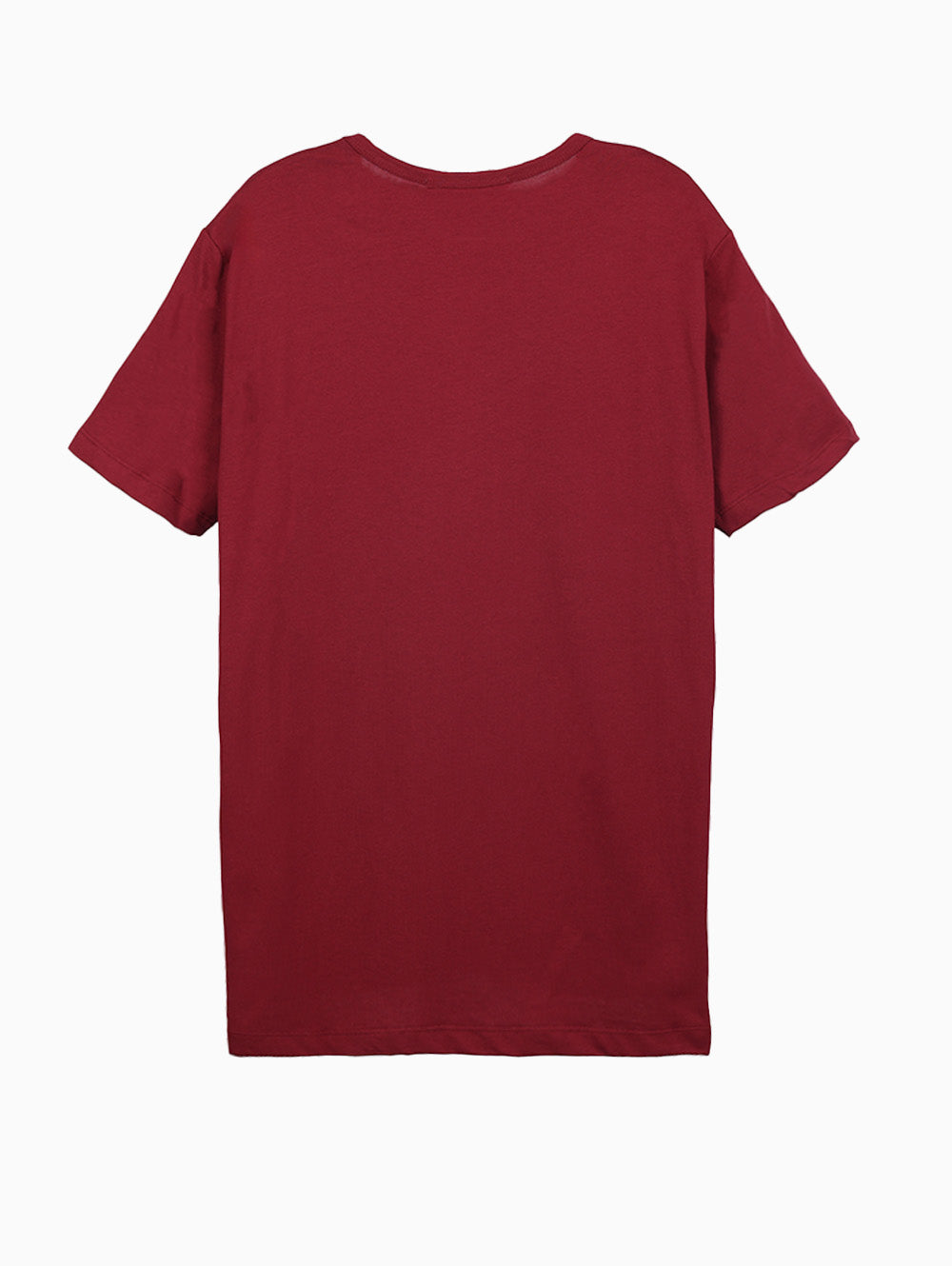 Reign Italia Burgundy Pocket T-Shirt – Back View