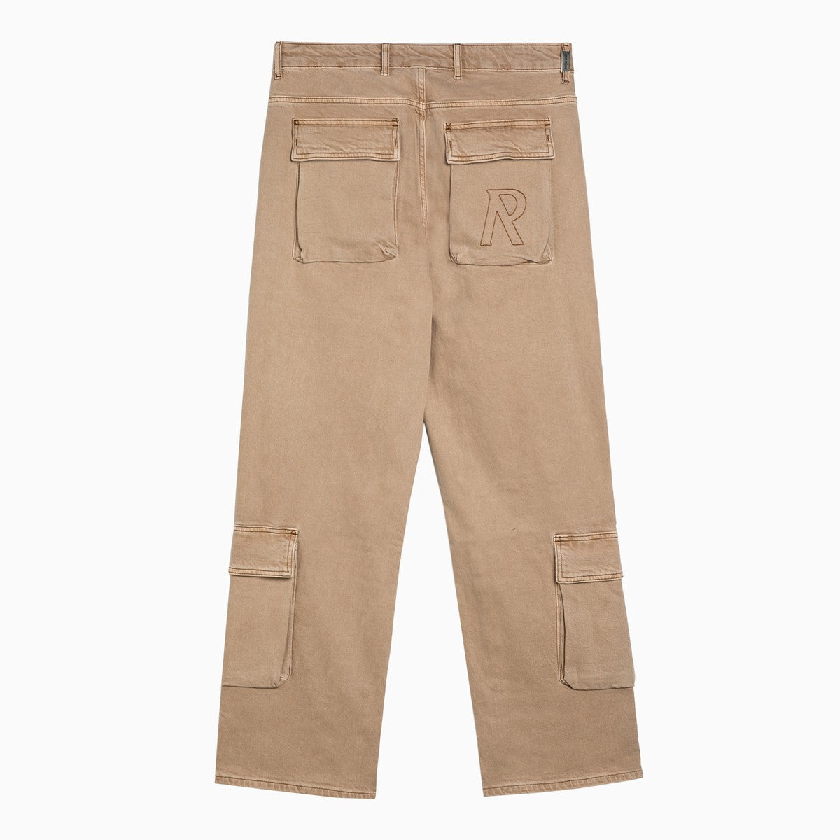 Represent Represent R3Ca beige denim cargo trousers