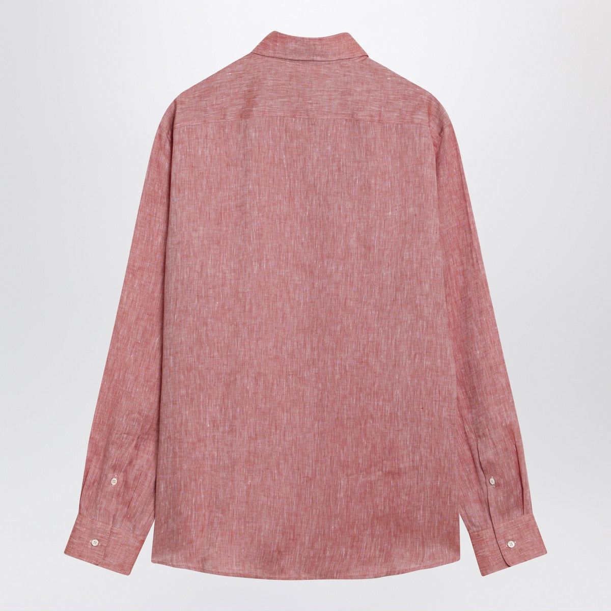 Brunello Cucinelli Brunello Cucinelli Orange linen shirt