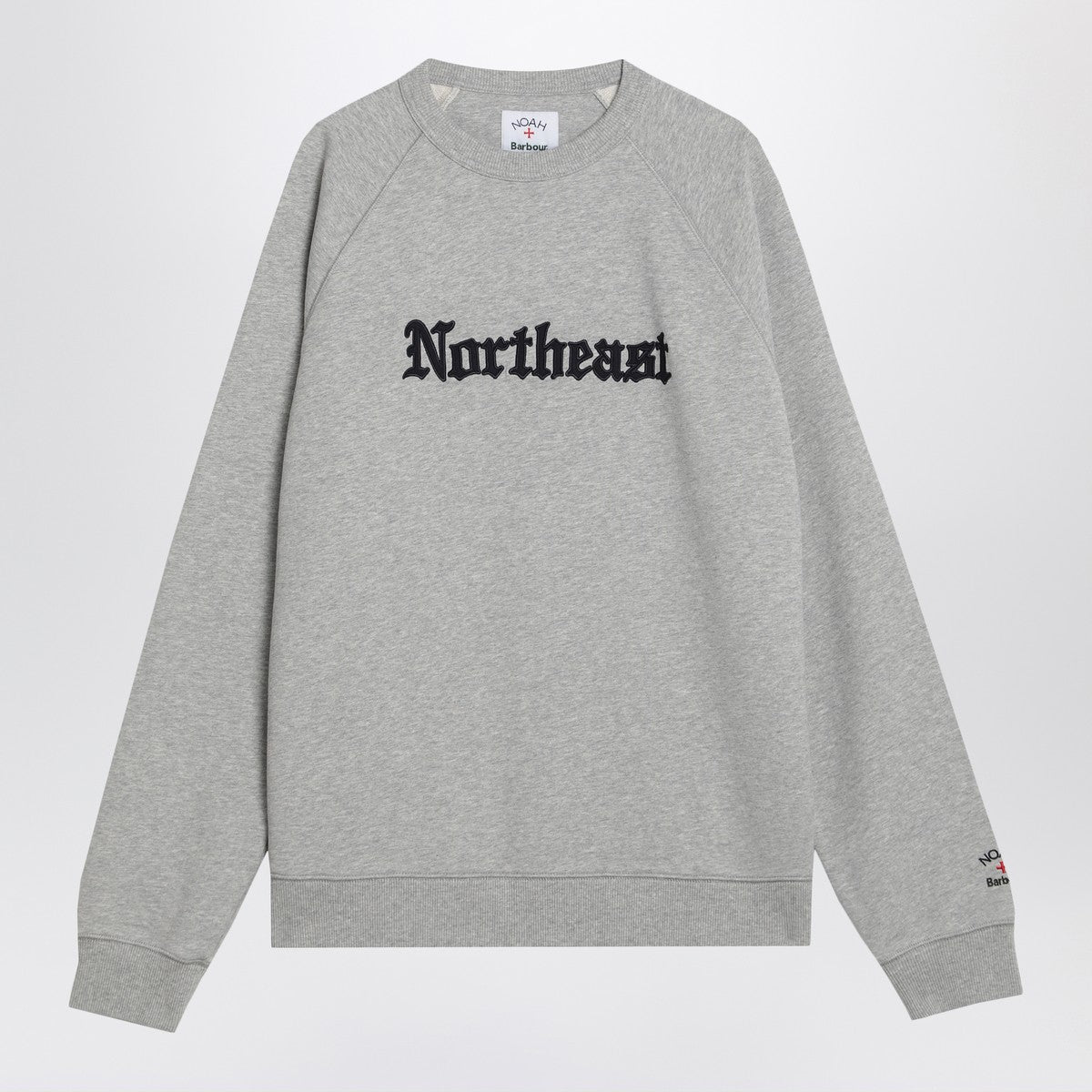 Barbour Northeast sweatshirt gray Barbour x NOAH