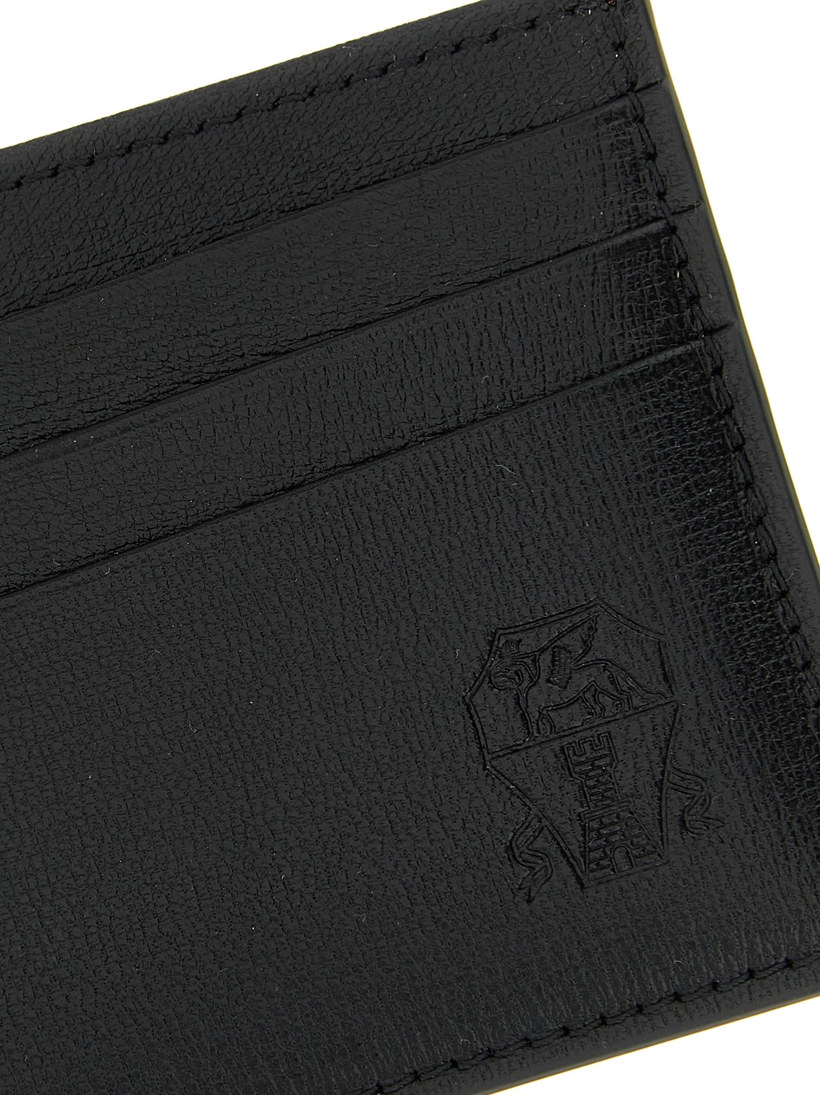 Brunello Cucinelli Heraldic Coat Of Arms Card Holder