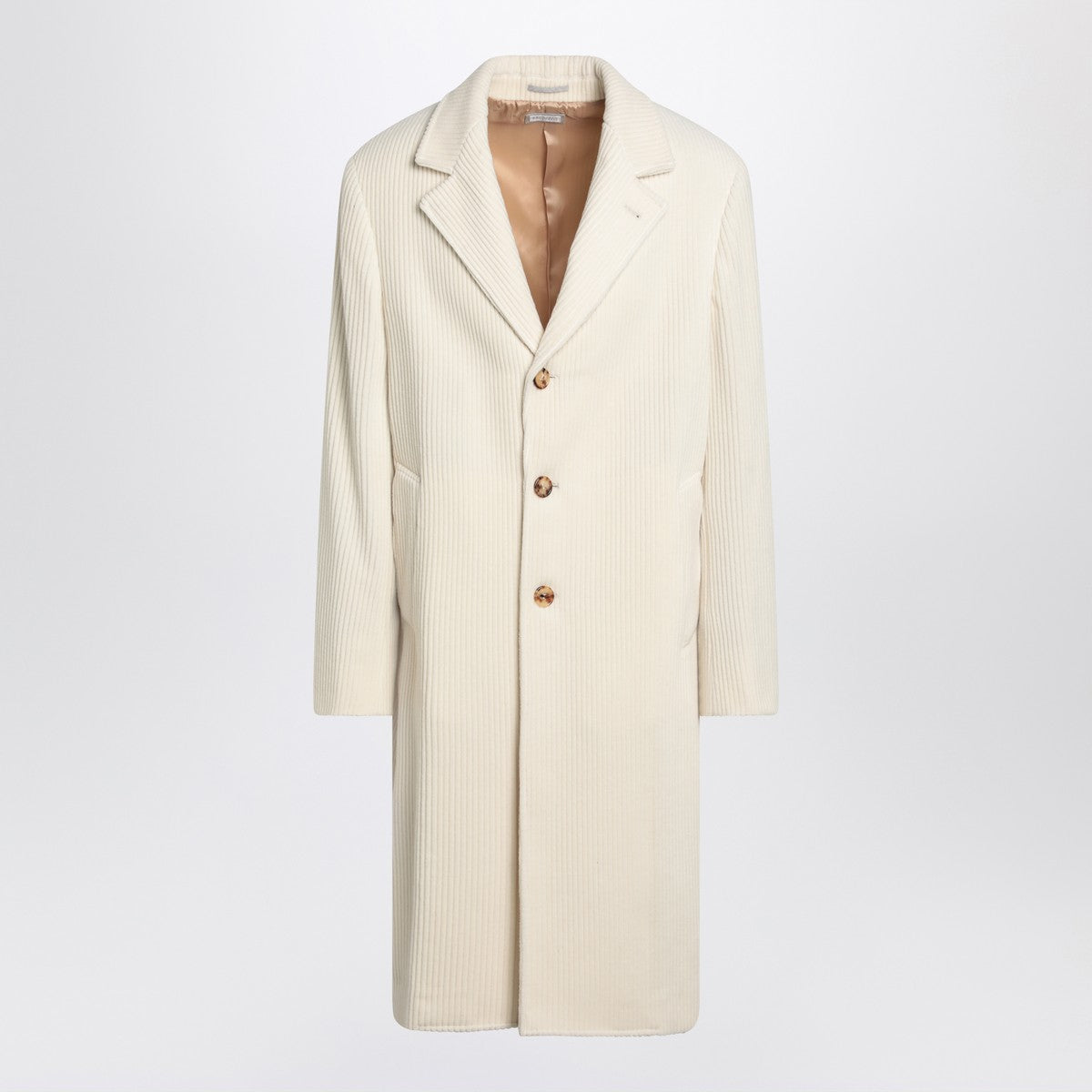 Brunello Cucinelli Brunello Cucinelli Ivory corduroy coat