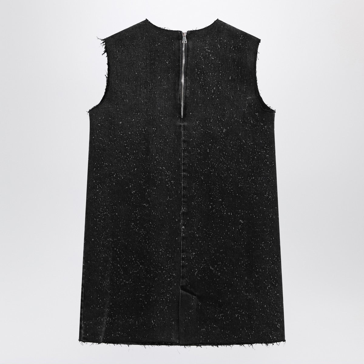 NAMACHEKO NAMACHEKO Dark grey mini dress in denim