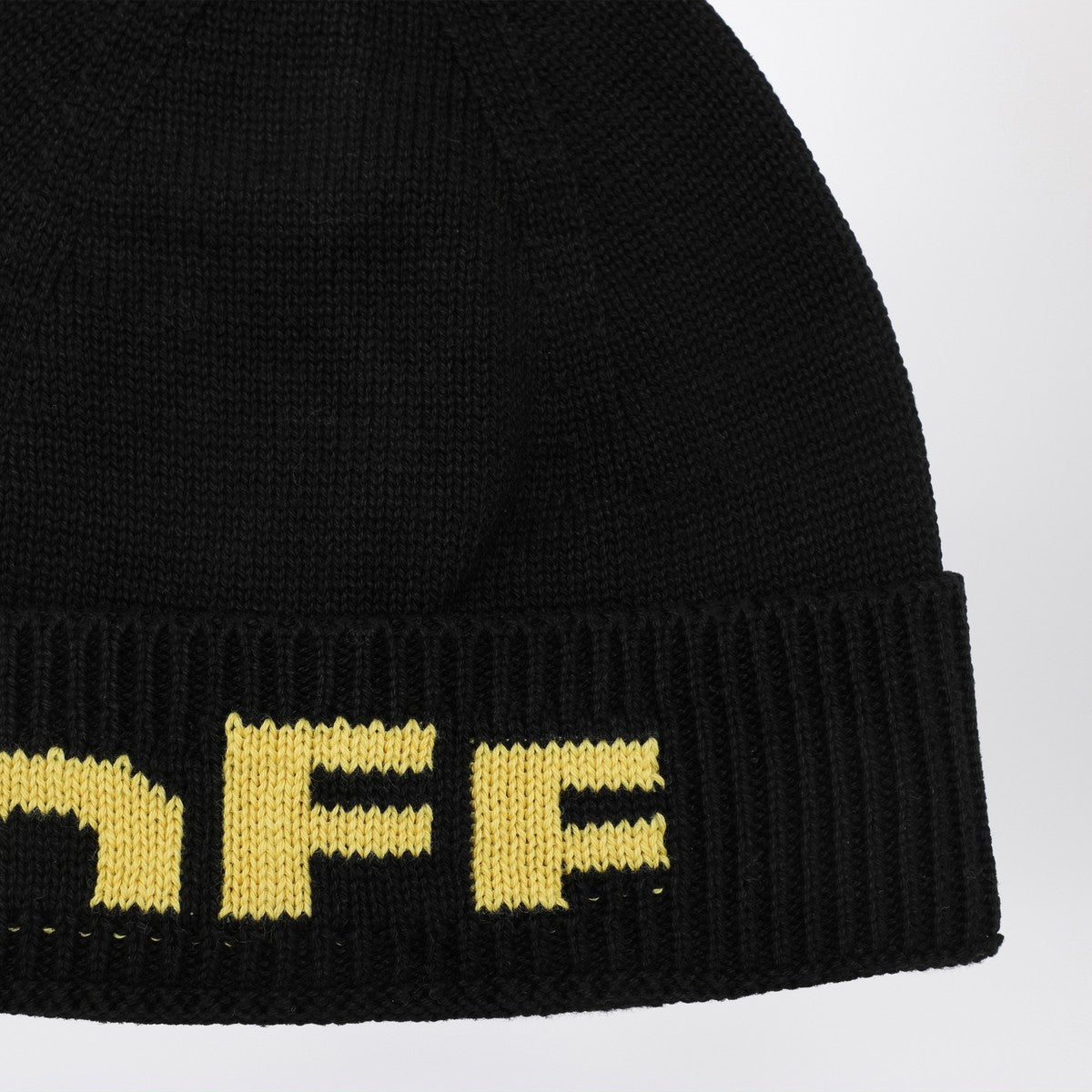 Off White Off White Off-White™ Black cap with yellow Off logo