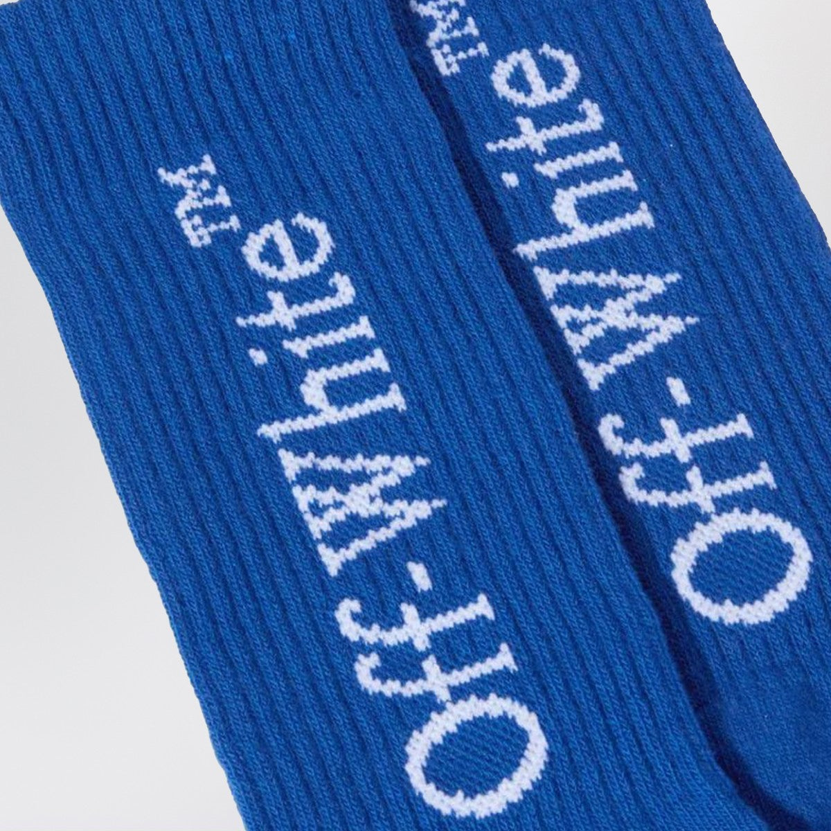 Off White Off White Off-White™ Blue socks with logo