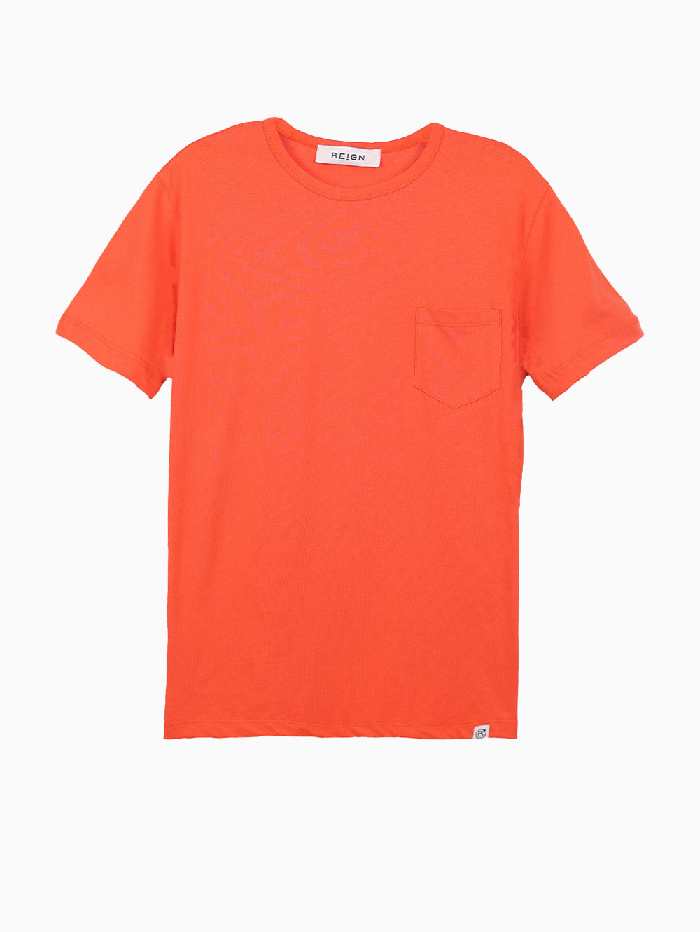 Reign Italia Orange Pocket T-Shirt – Front View