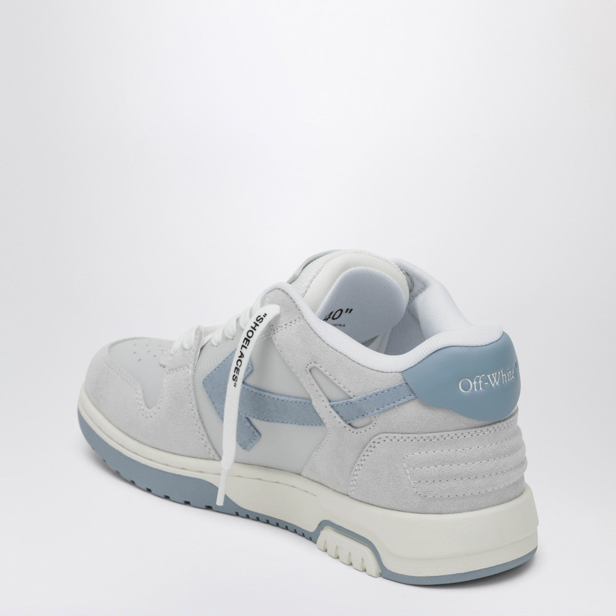 Off White Off White Off-White™ Grey and light blue Out Of Office sneakers