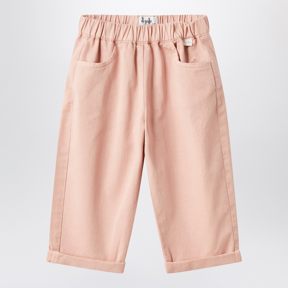 Il Gufo Il Gufo Pink cotton pants