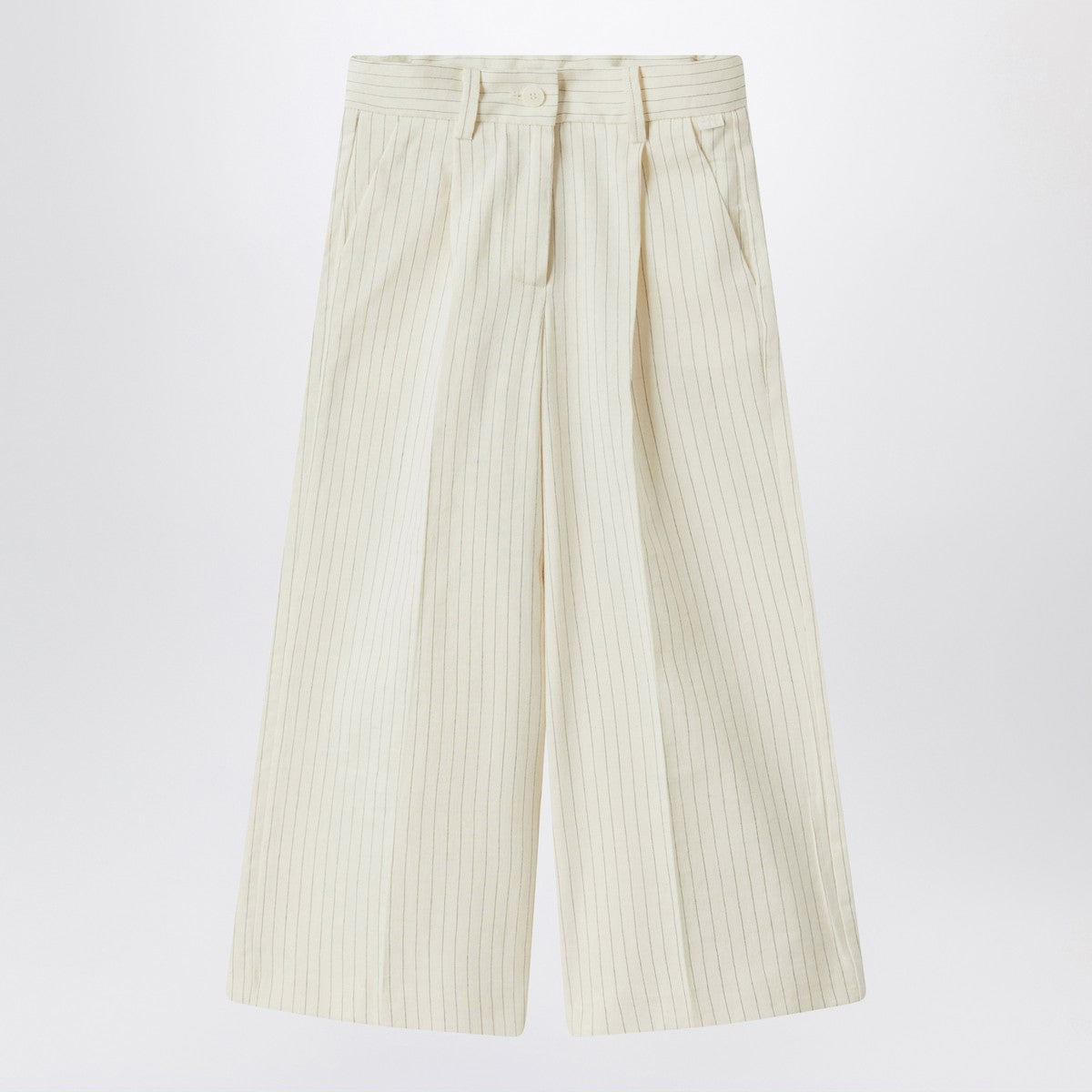 Il Gufo Il Gufo Pinstriped cotton pants
