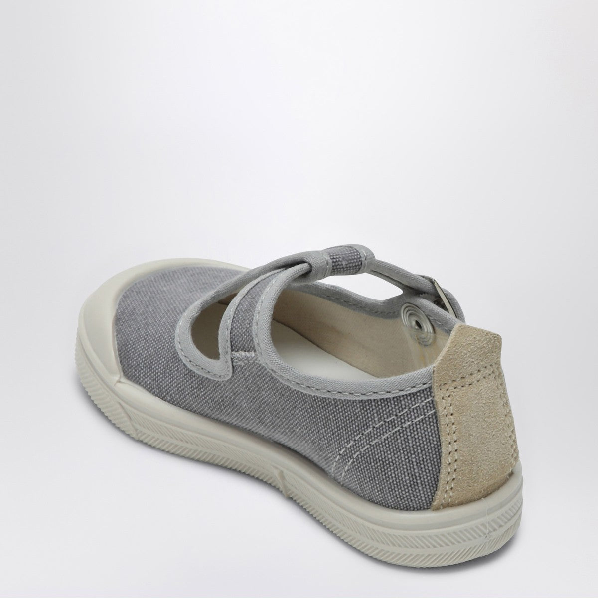Il Gufo Il Gufo Gray canvas sandal