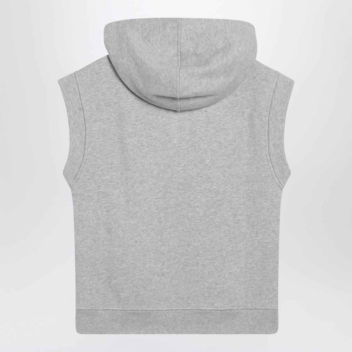 Weekend Max Mara Weekend Max Mara Grey cotton-fleece gilet