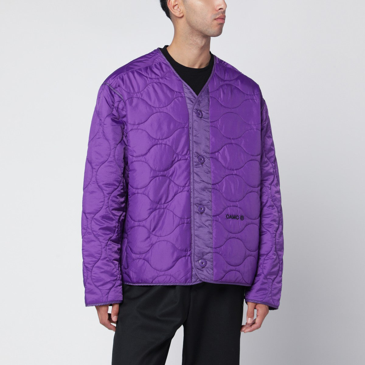 Oamc OAMC Purple Combat Liner jacket
