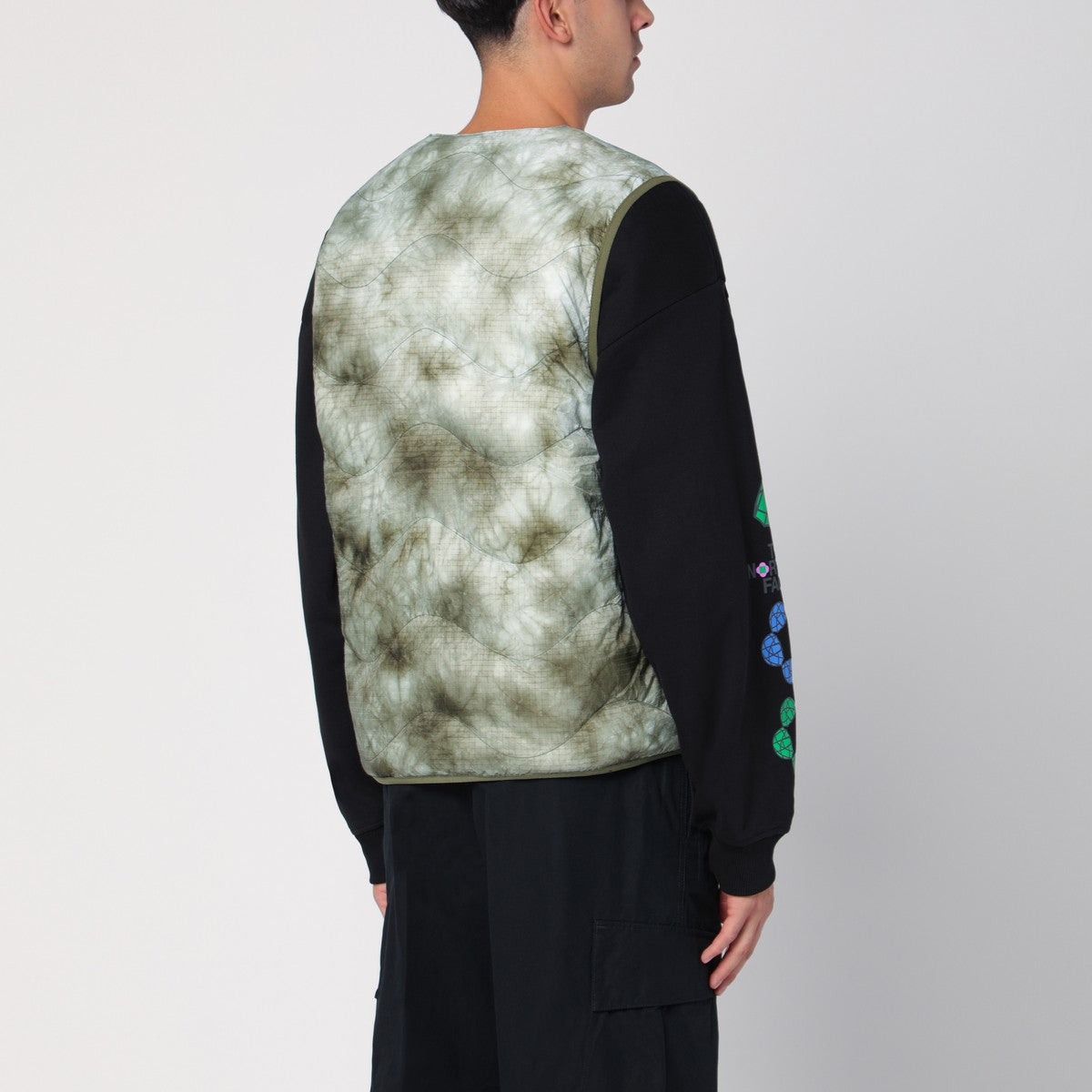 Purple Mountain Observatory Purple Mountain Observatory Camouflage quilted nylon waistcoat