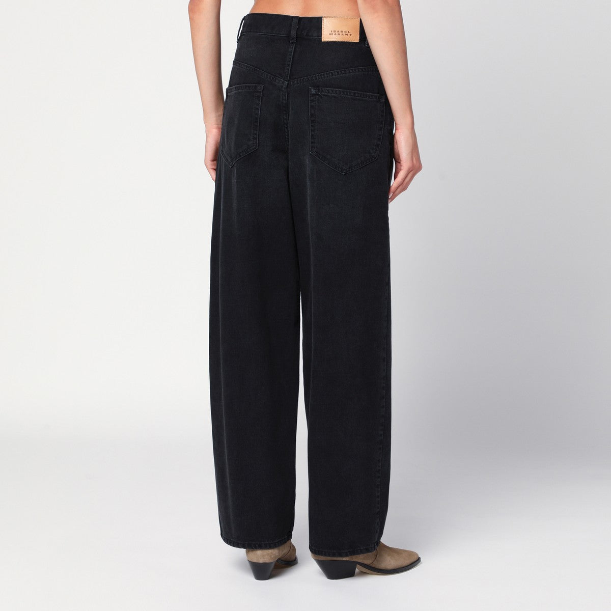 Isabel Marant ISABEL MARANT Faded-effect black jeans