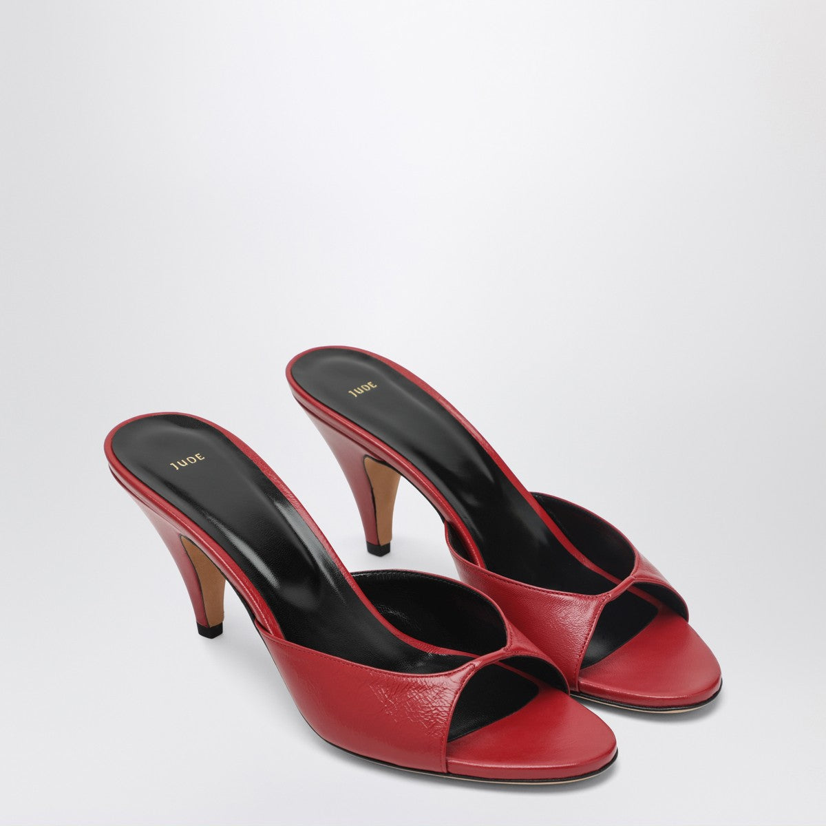 Jude Jude Haze sandal in red leather