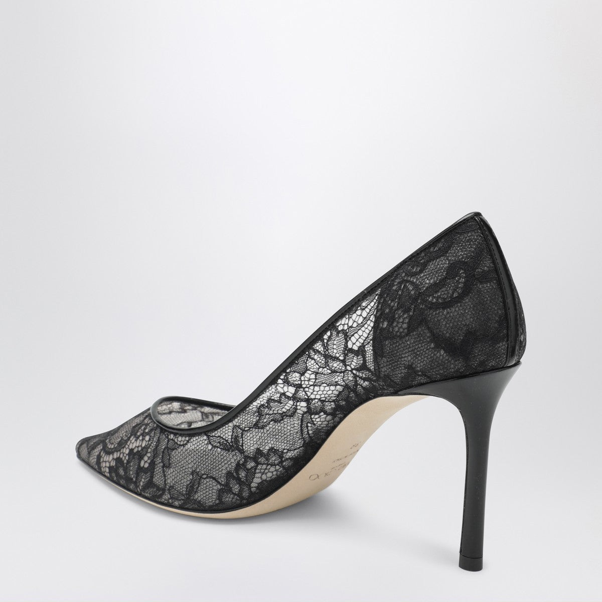 Jimmy Choo Jimmy Choo Romy 85 pumps in lace with logo