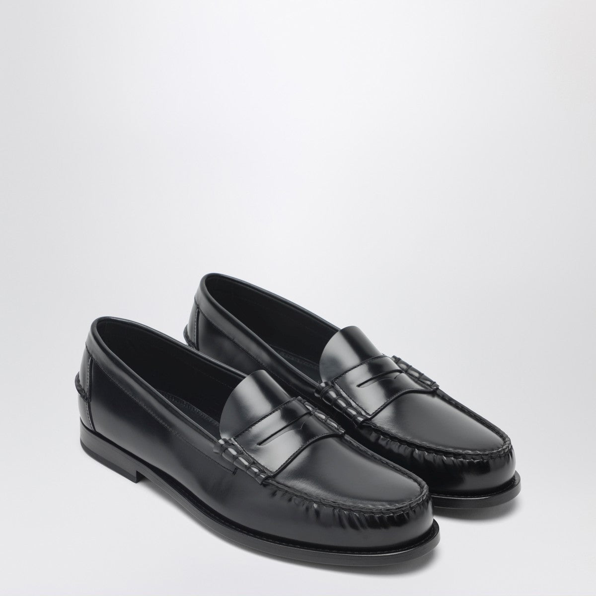 Church''s Church''s Classic black leather loafer