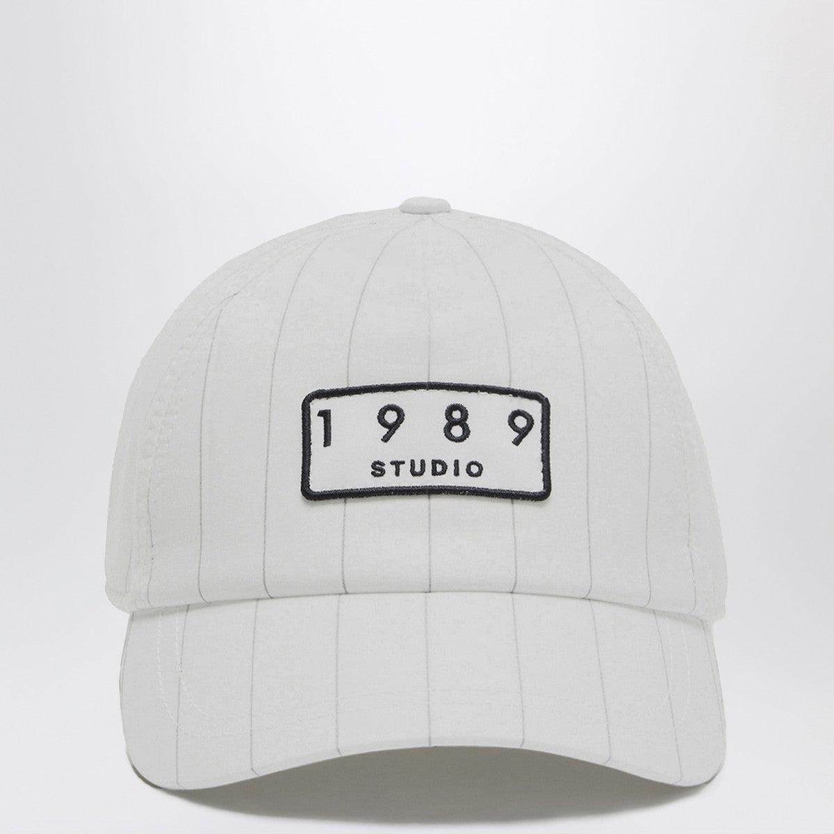 1989 STUDIO White striped 1989 Studio baseball cap