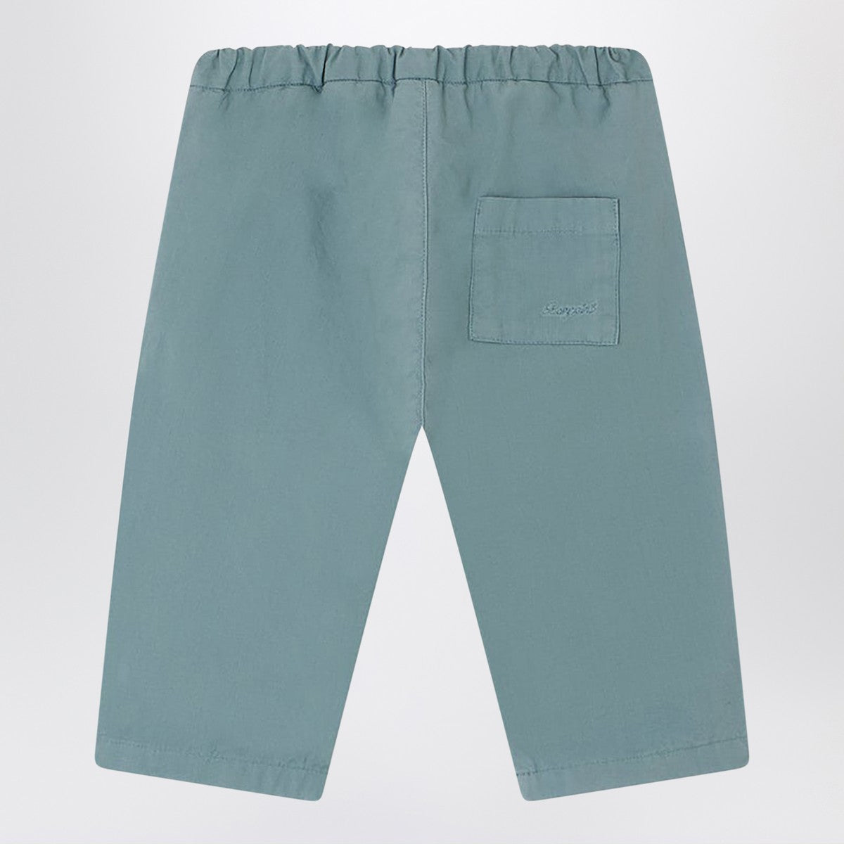 Bonpoint Bonpoint Pants Léo light blue in cotton
