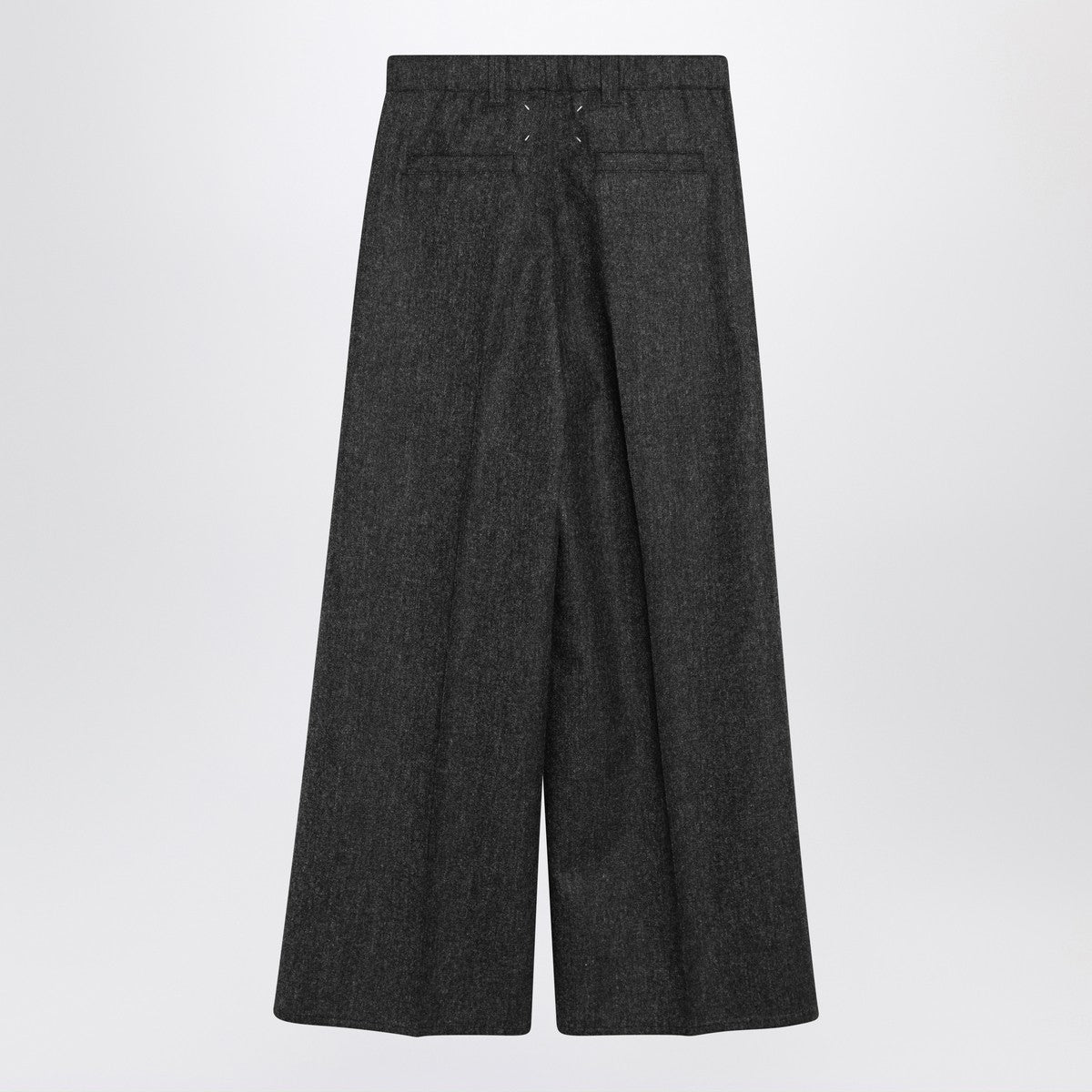 Maison Margiela Maison Margiela Grey wide-leg wool trousers