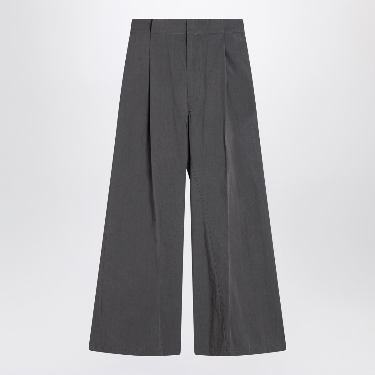 Maison Margiela Maison Margiela Charcoal grey pleated trousers