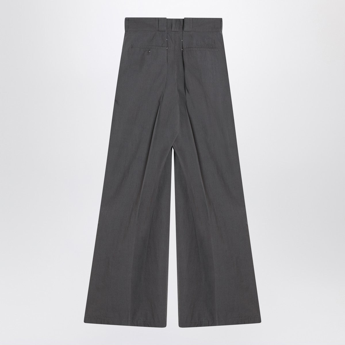 Maison Margiela Maison Margiela Charcoal grey pleated trousers