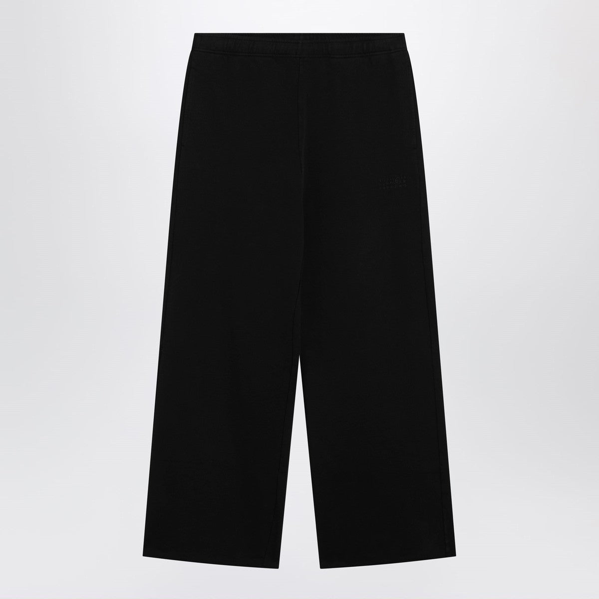 MM6 Maison Margiela Black wide-leg jersey trousers