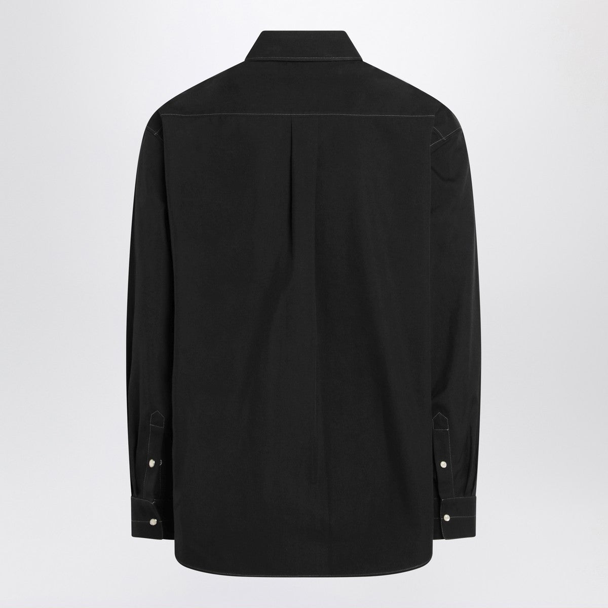 Lemaire LEMAIRE Black Western cotton shirt