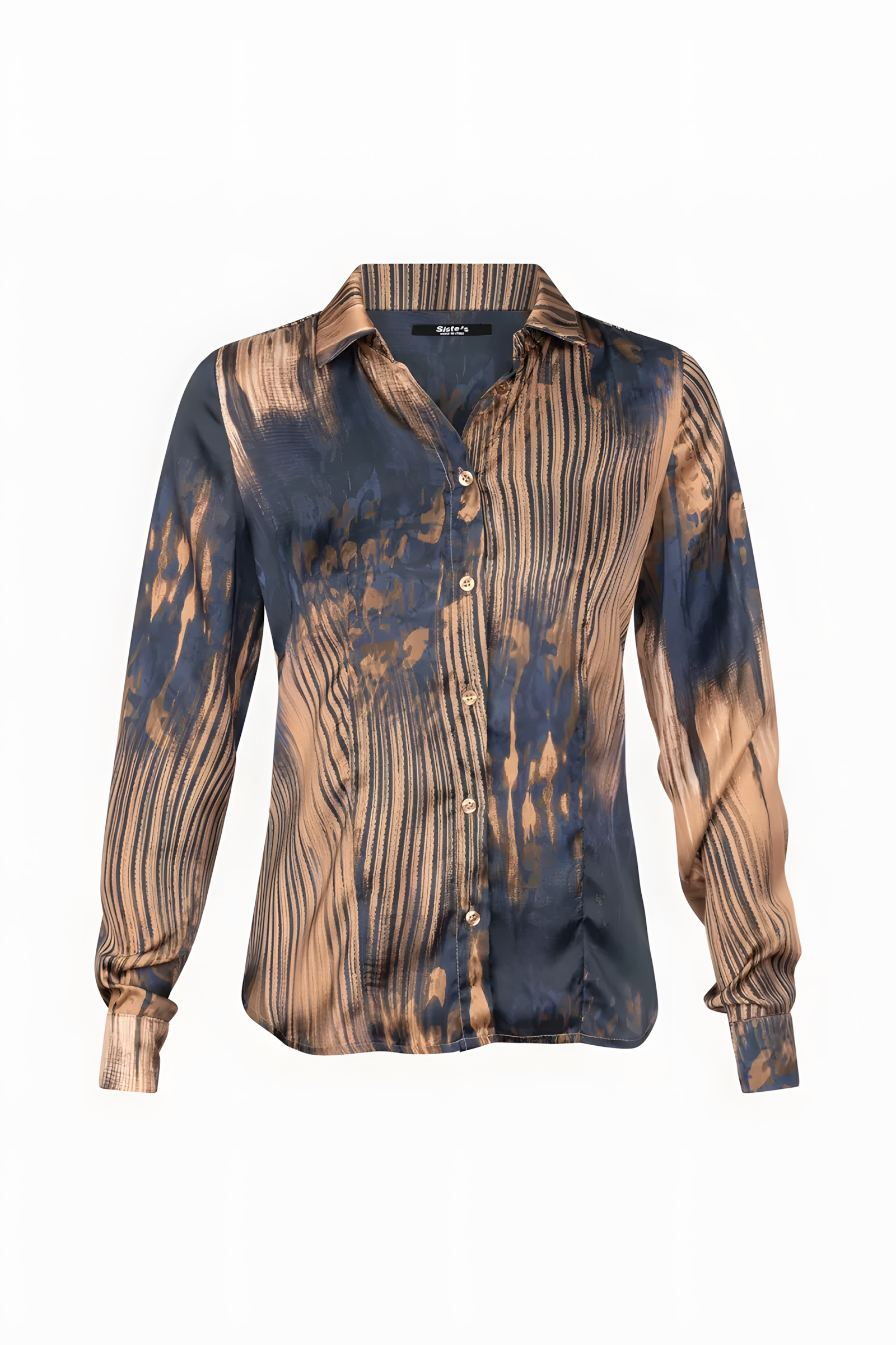 Siste’s Multicolor Pattern Shirt – Front View
