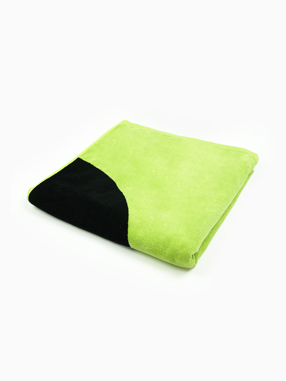 Philipp Plein fluo yellow designer beach towel