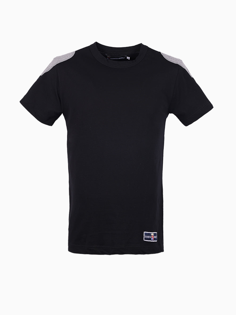 Squadra Navale men’s black & grey T-shirt front view