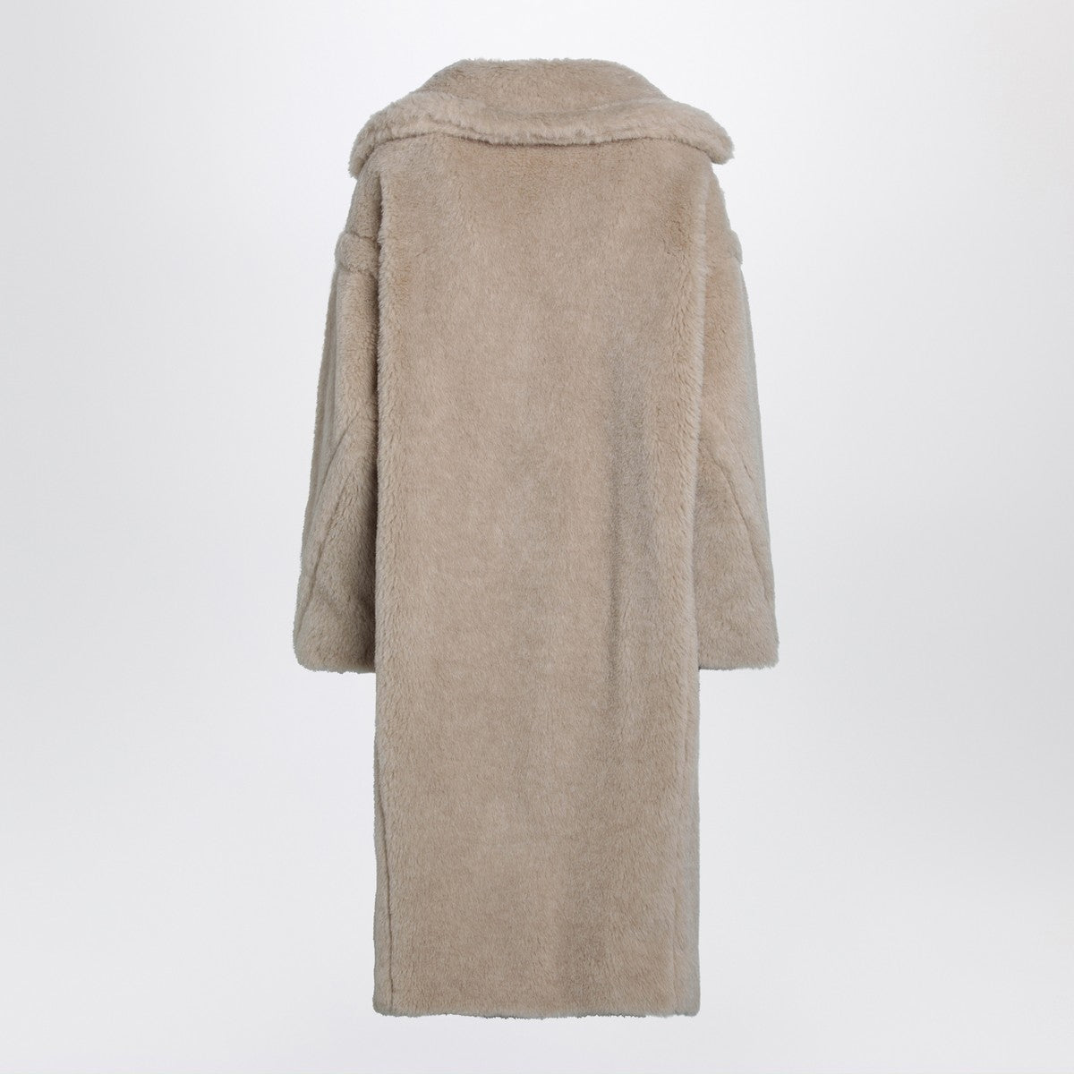 Max Mara Max Mara Light beige Teddy Bear Icon Coat in alpaca and wool