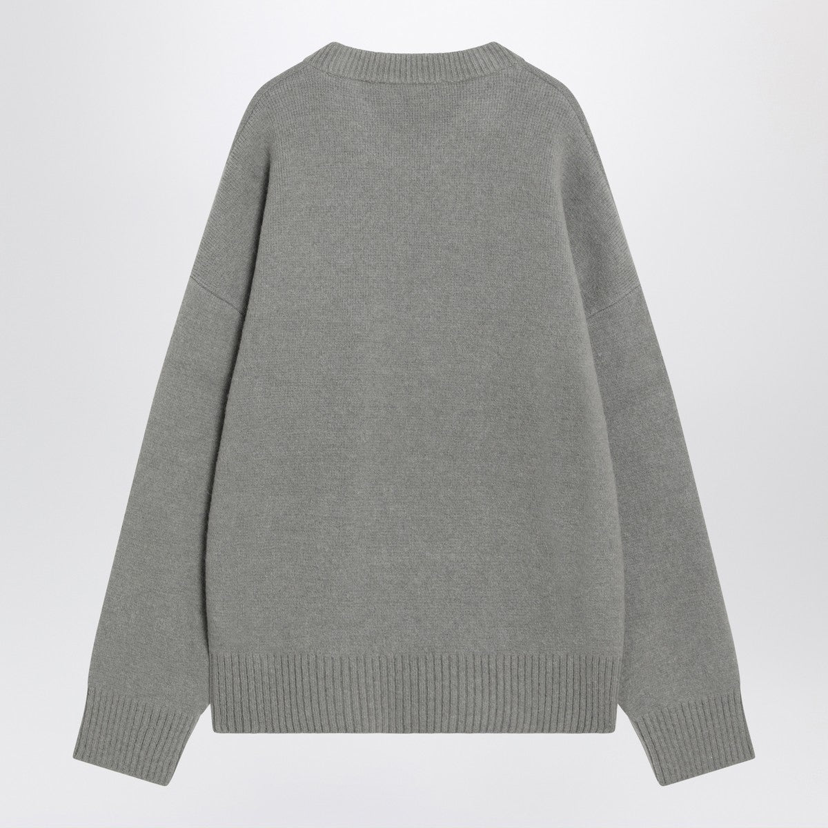 Ami Paris Ami Paris Grey wool blend sweater Ami De Coeur