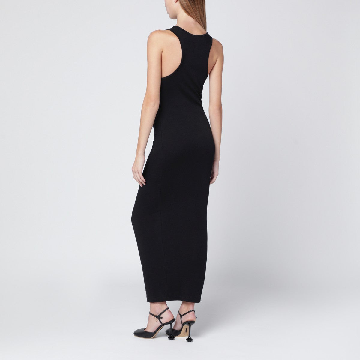 Entire Studios Entire Studios Black sleeveless cotton-blend dress