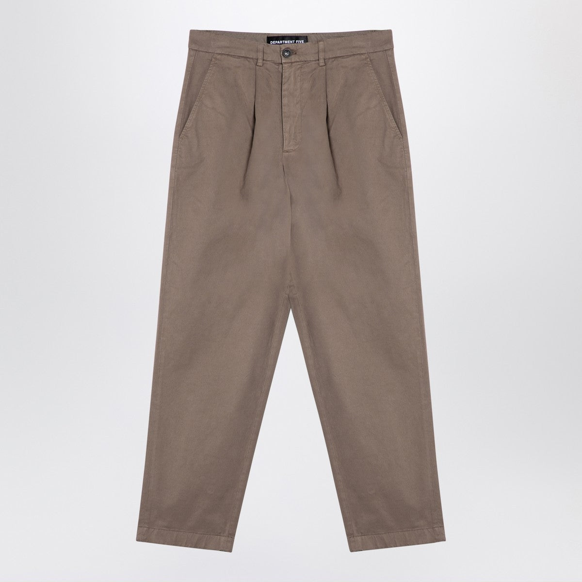 DEPARTMENT 5 DEPARTMENT 5 Dove-coloured cotton trousers