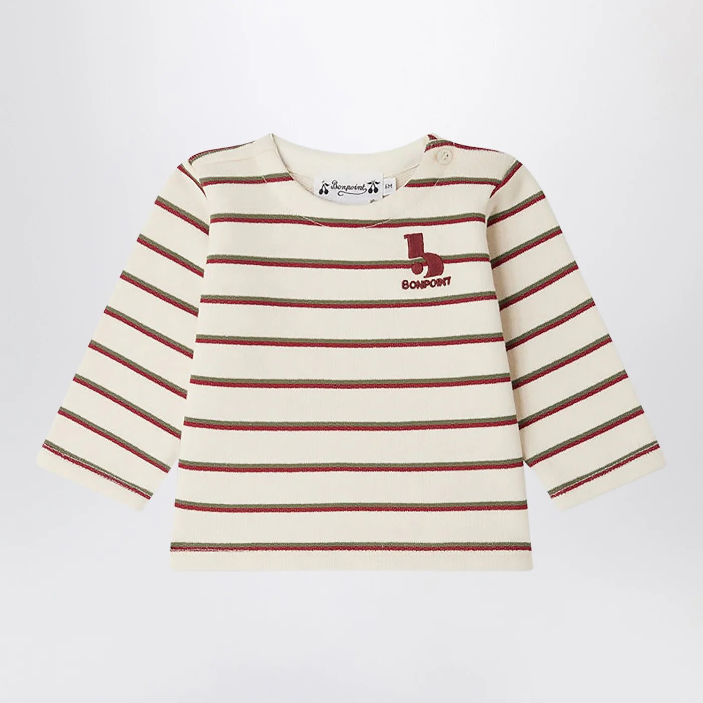Bonpoint Tourbillon striped cotton T-shirt