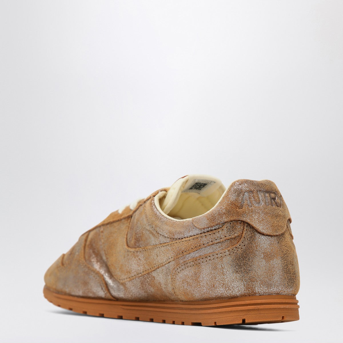 Autry AUTRY Brown/metallic ivory Windspin sneaker