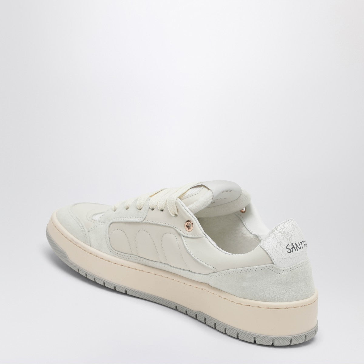 Santha Santha White leather Model 2 sneakers