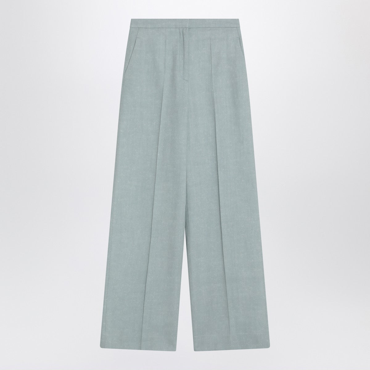LouLou De Saison LouLou De Saison Gray fog pants in cotton blend