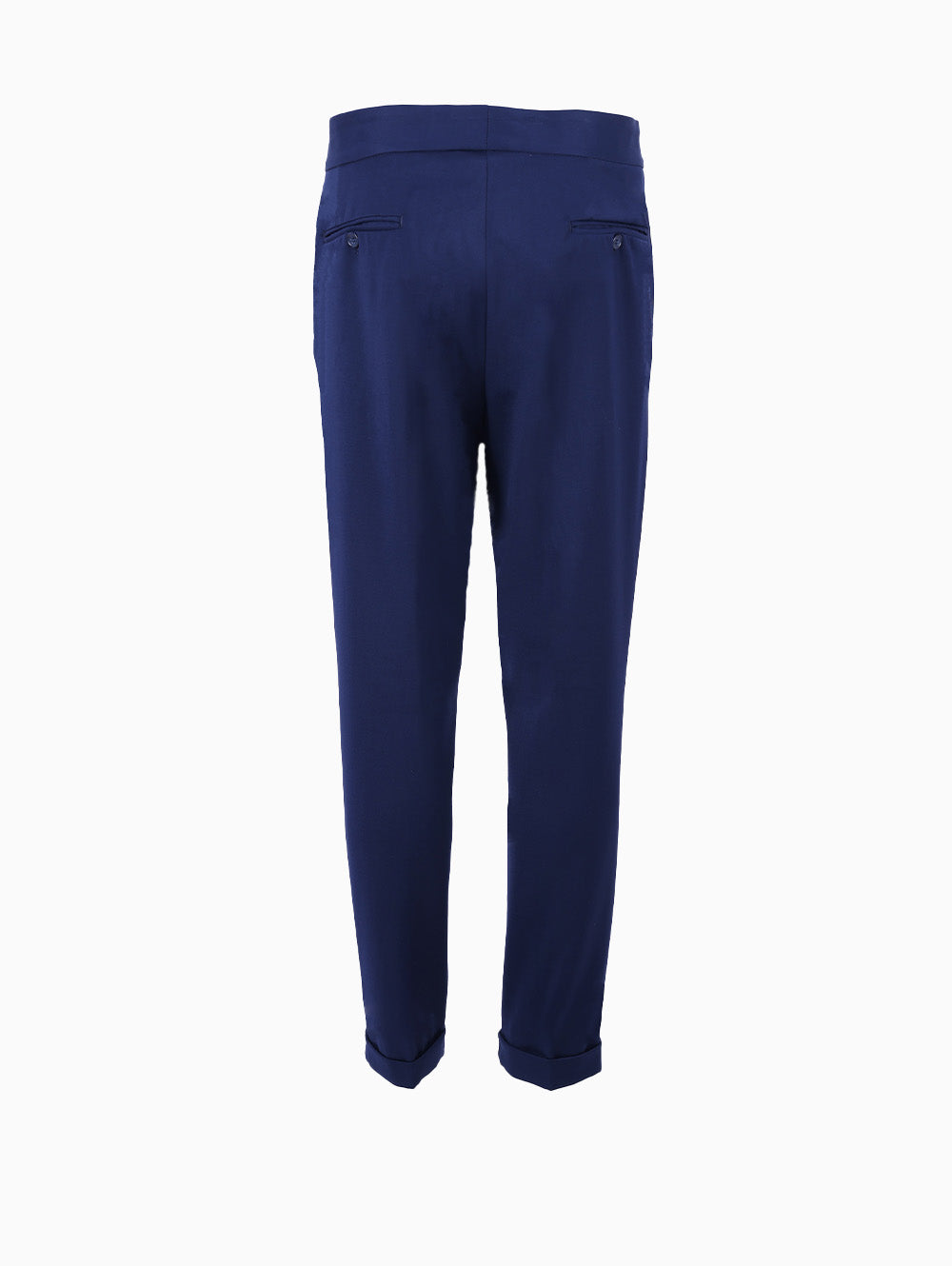 Back view of Tela N Men’s Navy Suit trousers