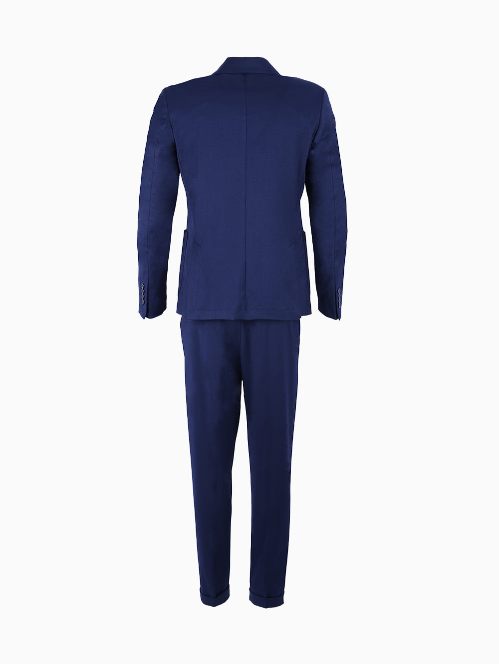 Tela N Men’s Double-Breasted Navy Blue Suit