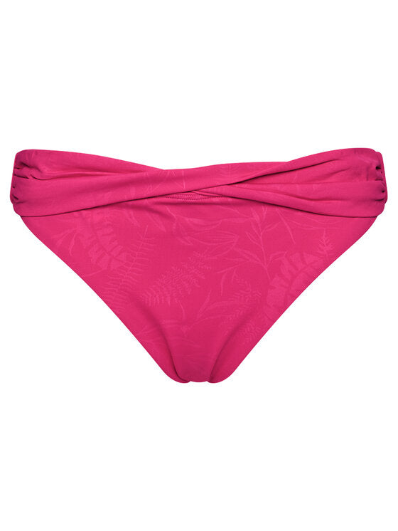 Triumph Venus Elegance pink bikini bottom with twist waistband